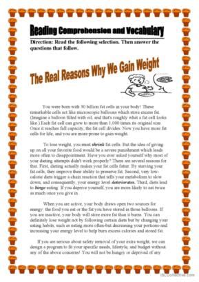 Advanced Reading Comprehension Worksheets 的图像结果