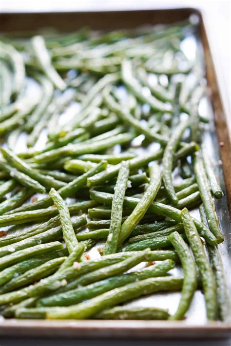 Oven Roasted Green Beans