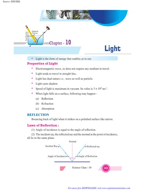 Science Light Lesson 10th 的图像结果