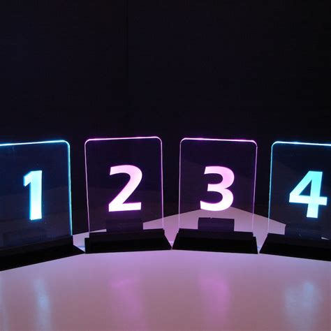 Image result for LED Table Numbers