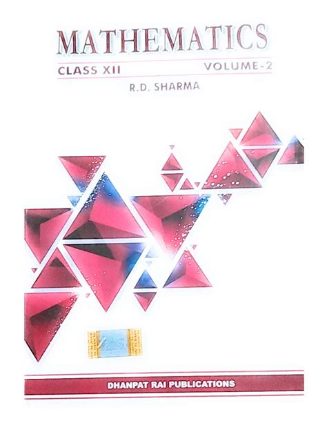 RD Sharma Maths class 12(2019-2020 edn) : R.D.Sharma, R.D Shatma, R.D ...