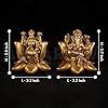 Artarium Lord Laxmi Ganesha Idol for Car Dashboard Laxmi Ganesh Set ...