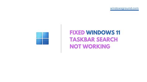 Image result for Windows 11 Start Menu Search Not Working