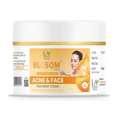 BLOSOM Ayurvedic Pimple Remover Cream - 50gm | Handmade Pimple/Acne ...