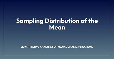 Image result for Sampling Distribution of a Sampling Mean Notes