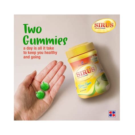 British Biologicals Sirus Vitamin-D Gummies (60 Gummies)