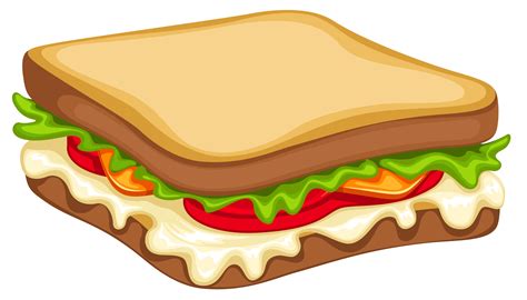 Sandwich clipart - Clipground