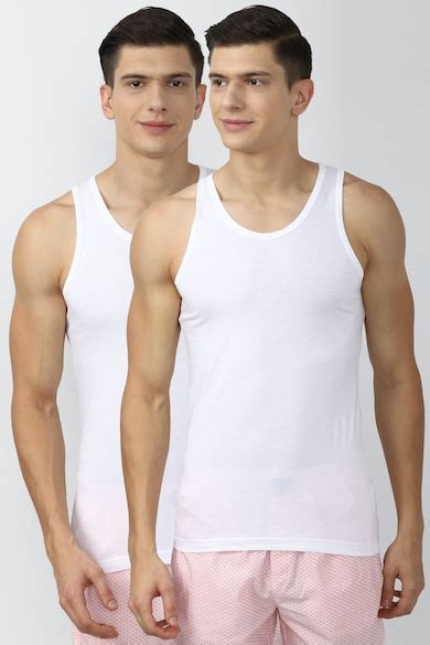Buy Men White Solid Vest Online - 715640 | Peter England