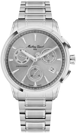 Buy Mathey-Tissot Stainless Steel Analog Silver Dial Men Watch-H198Chas ...