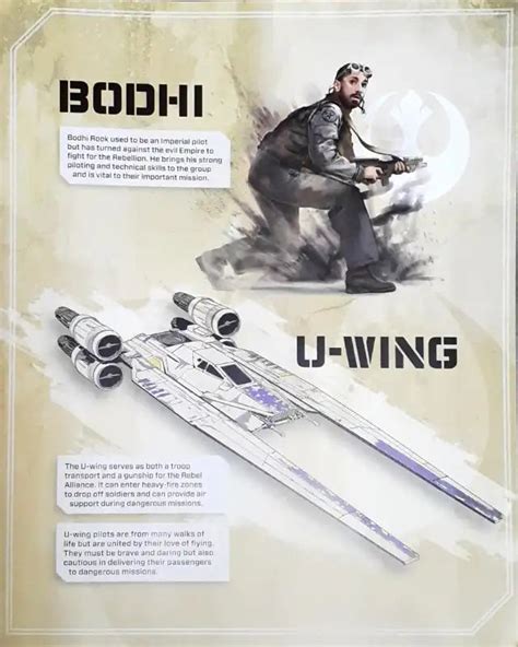 Disney Star Wars Rogue One Profiles And Poster Book Includes 40 Sticke ...