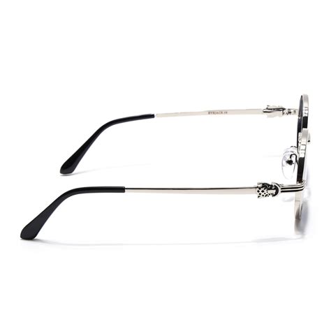 Simba - Silver Oval Polarized Sunglasses (WS1420PCL2212) – Eyejack Eyewear