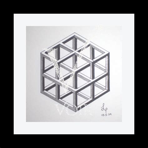 Framed Hanging Sketch Painting: Noire Blanc V – Dzeal