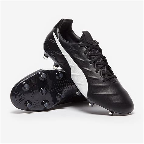 Puma King Platinum 21 FG/AG - Schwarz/Weiß - Herren Fußballschuhe | Pro ...
