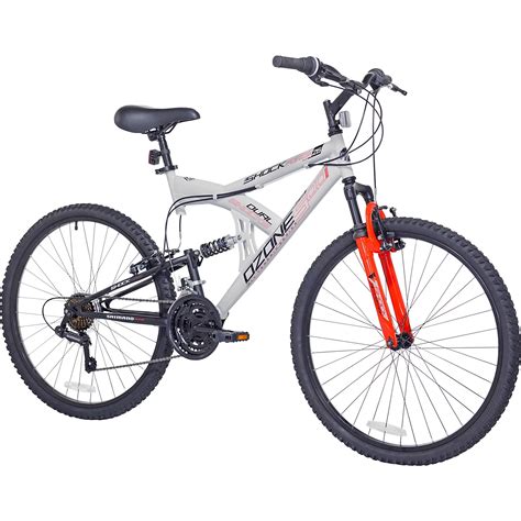 Ozone 500 Men's Shock Force 26 in 21-Speed Full Suspension Mountain ...
