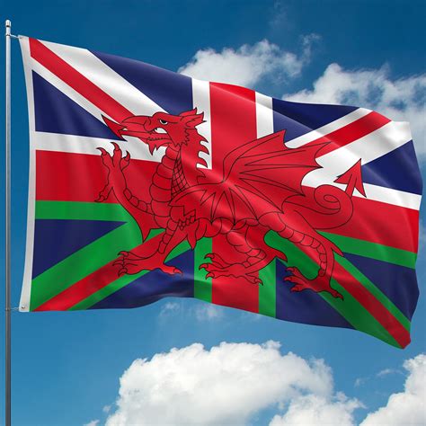 Welsh Flag Union Jack