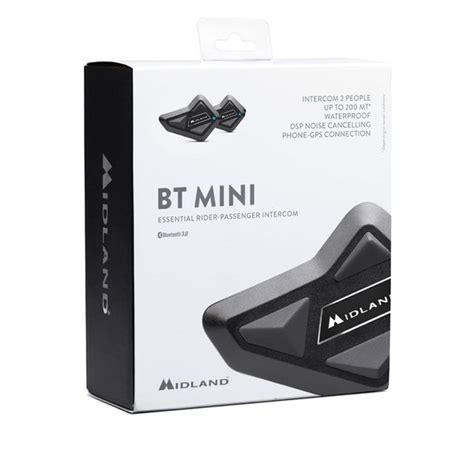 Midland BT Mini Helmet Intercom (Twin Pack)– Moto Central