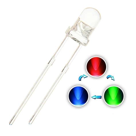 2 Pin DIP Bicolor & Tricolor LED (Auto Flashing) | Find Your LED Here