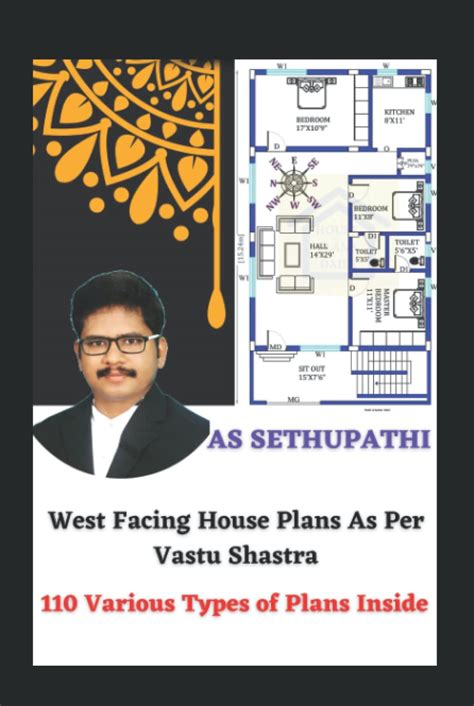West Facing House Plans As Per Vastu Shastra 110 Various | Desertcart INDIA