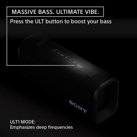 Sony SRS-ULT30 - ULT FIELD 3 Compact Wireless Portable Bluetooth Speaker