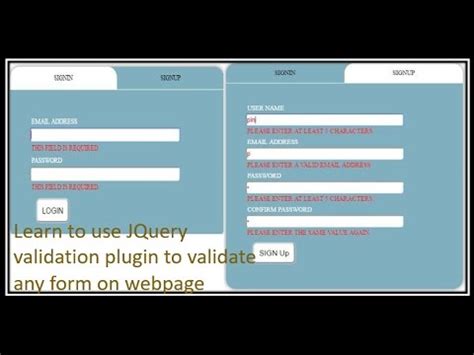 jQuery Sign Up 的图像结果