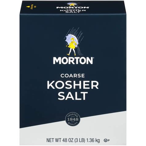 Amazon.com : Morton, Coarse Kosher Salt, Box, Non-Iodized, All-Purpose ...