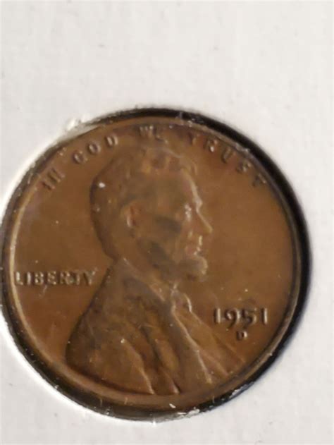1951 D Lincoln Wheat Cent - For Sale, Buy Now Online - Item #855778