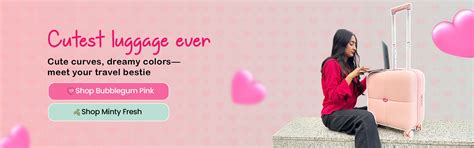 Bae Pink Carry on Cabin Luggage – Bae Lifestyle