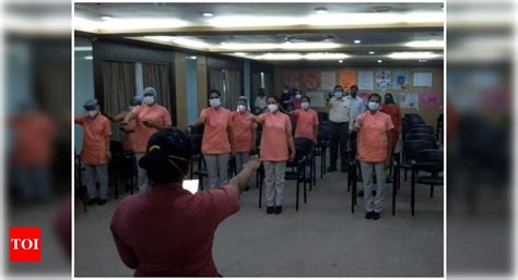 City nurses take a pledge to stand strong and fight coronavirus ...