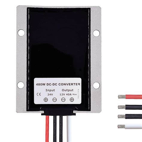 Buy Valefod 24V to 12V 40A 480W DC to DC Voltage Converter Online at ...