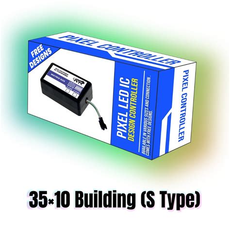 Pixel LED IC Controller for Building S Type 35×10 – 30+ Dynamic Effect ...