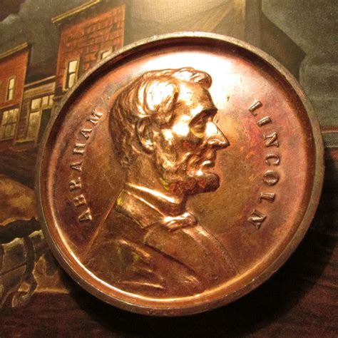 "Abraham Lincoln" Large Souvenir Penny "Souvenir of Health Wealth ...