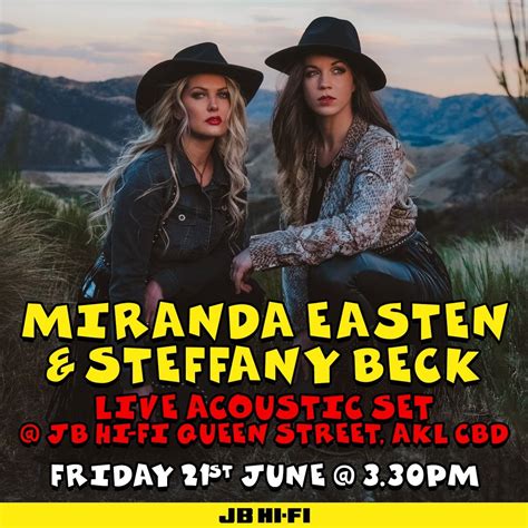 Miranda Easten & Steffany Beck - Saddle Up Sisters Live Acoustic Set ...
