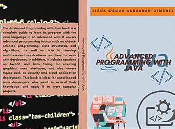 Advanced Programming with Java eBook : Albarran, Jesus: Amazon.in ...