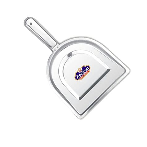 Apeiron Stainless Steel Cleaning Dustpan | Oval Supdi | Silver | 29.5 ...