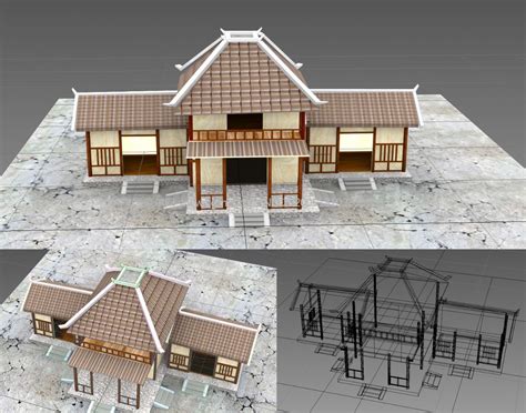 3D房子模型图片-绿色的3D房子素材-高清图片-摄影照片-寻图免费打包下载