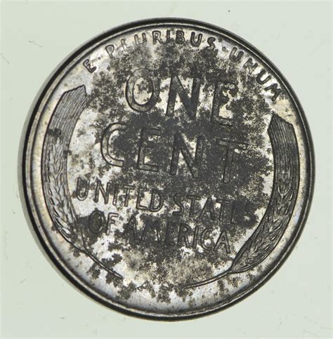 Choice Uncirculated - 1943 - STEEL CENT - Lincoln Wheat Cent - Historic ...