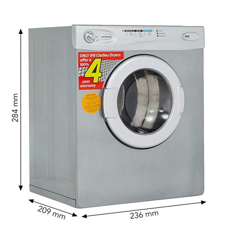 IFB Turbo Dry EX 5.5 kg Dryer (Silver) - Shop Now!