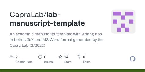 Image result for Lab Manuscript Example