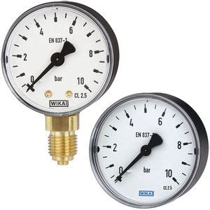 Dial pressure gauge - 232.30 - WIKA Alexander Wiegand SE & Co. KG ...