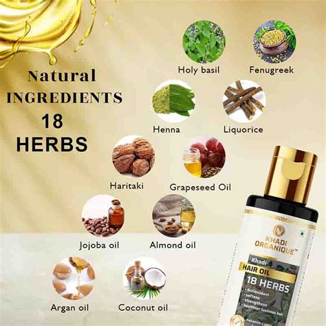 Buy Natural 18 Herbs Hair Oil | 18 Herbs Herbal Ayurvedic Hair Oil ...