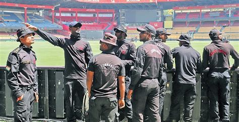 Tight security in place for RCB vs SRH IPL match; 2,000 personnel ...