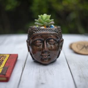 Windup Terracotta Table Planter Pots for Balcony Railing Indoor Living ...