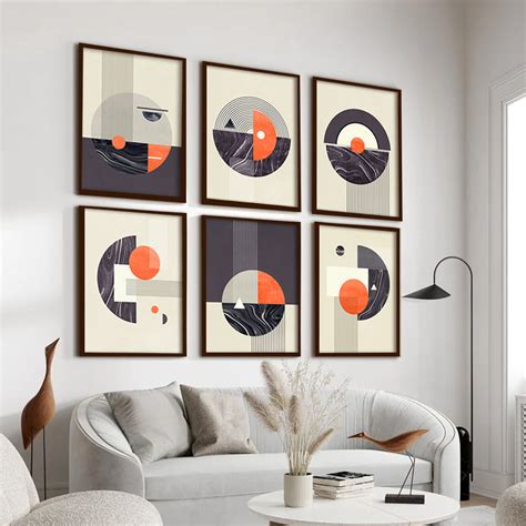Buy Affordable Studio Artemist Shapes and Forms Gallery wall Canvas ...