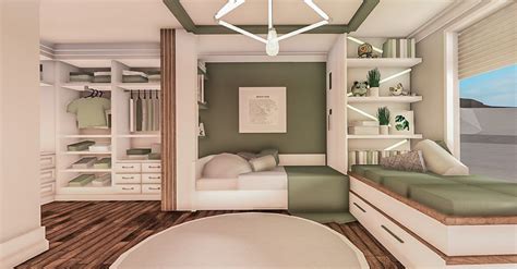 bloxburg bedroom ideas sage green