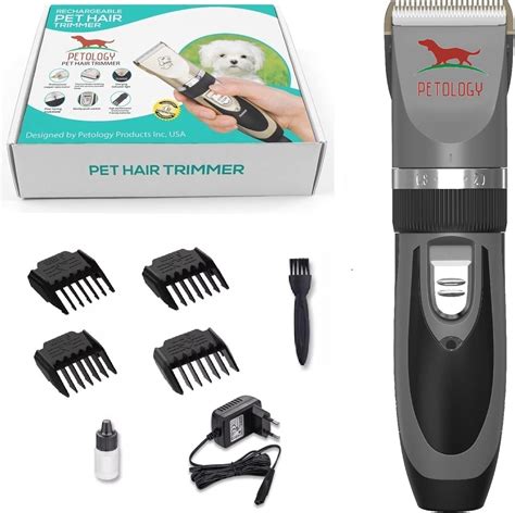 Wahl Pet Rechargeable Trimmer, Black, 1 Count (Pack of 1) (09639-5024 ...