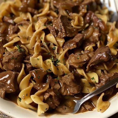 Crockpot beef tips noodles – Artofit