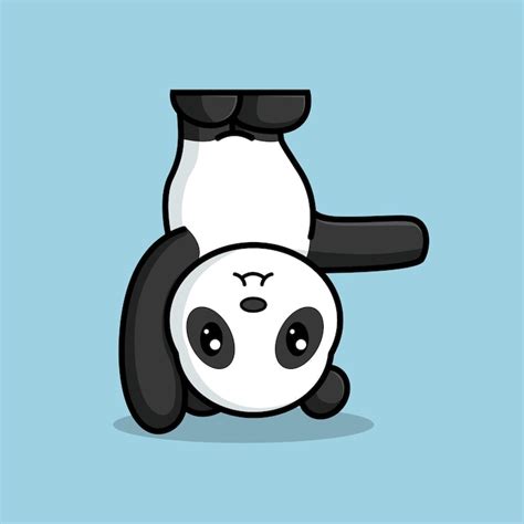 Panda character illustration Vectors - Download Free High-Quality ...