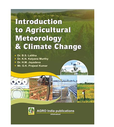 Buy Introduction to Agricultural Meteorology & Climate Change Book ...