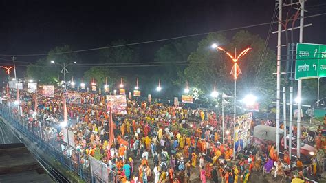 Kubereshwar Dham kanwad Yatra: सीहोर में शिव भक्तों का उमड़ा सैलाब ...