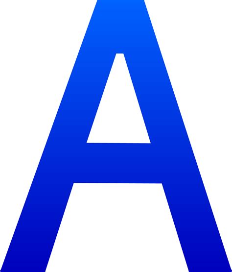 Letter A Clipart